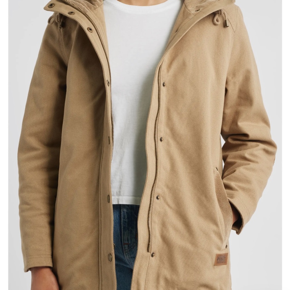 Pendleton Khaki Hooded Utility Jacket